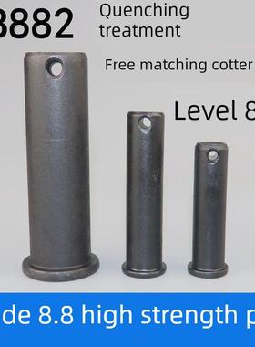 8.8级高强度平头孔销轴Gb882销圆柱孔定位销20222530