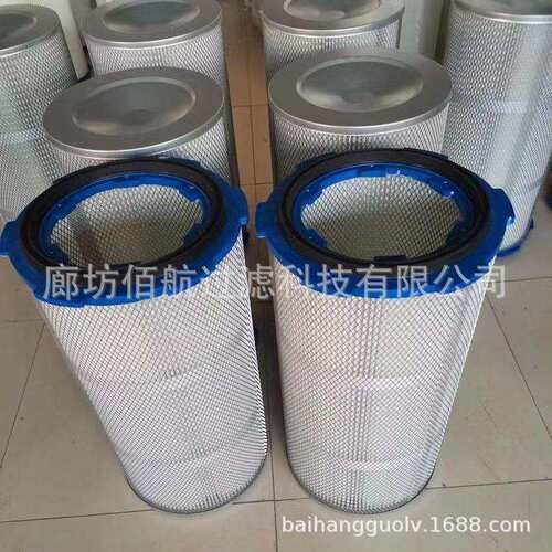 厂家供应325*660六耳快拆除尘滤筒325*900卡盘式快捷滤芯无纺布