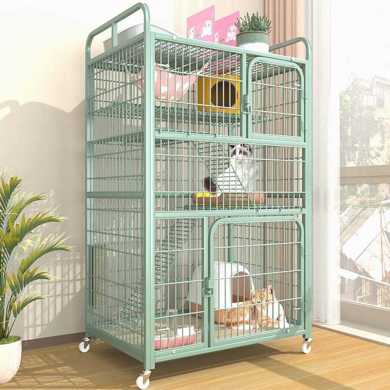 猫笼子超大自由空间猫笼别墅三层家用猫屋猫房子猫柜猫窝猫爬架