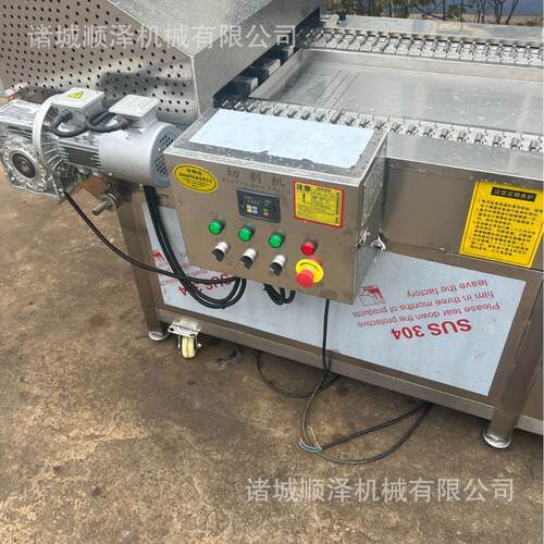 鸡爪切割机 凤爪劈半机 连续式鸡爪脱皮切割流水线 顺泽机械