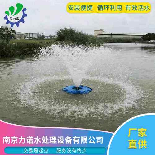 厂家供应涌泉式喷泉曝气机喷泉曝气机浮体