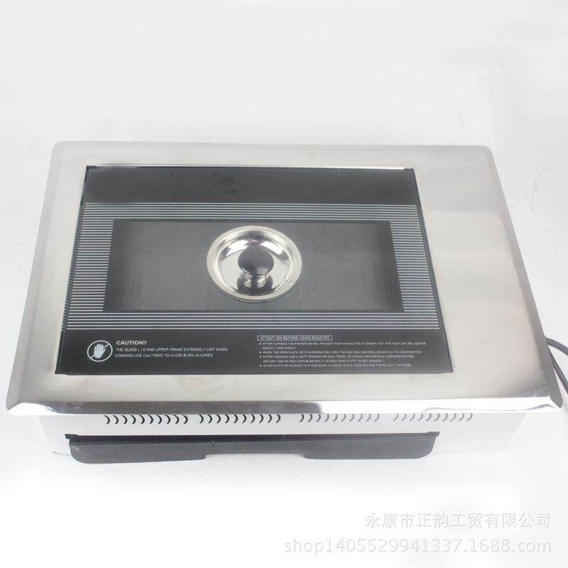 正韵智能电脑温控光波炉自助烧烤炉不粘锅烤炉