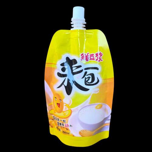 来一包鲜豆浆自立吸嘴袋商用款早餐早点豆浆包装打包外卖袋