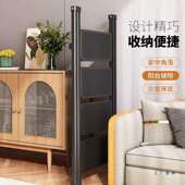 梯子家用叠SDE伸折缩小多型便三步梯凳功轻能人字梯踏步爬梯楼梯