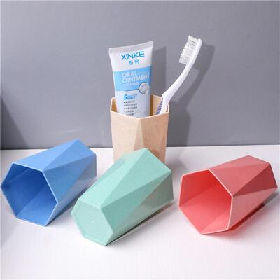 Cross-border wheat straw tumbler, washing cup, home bathroom