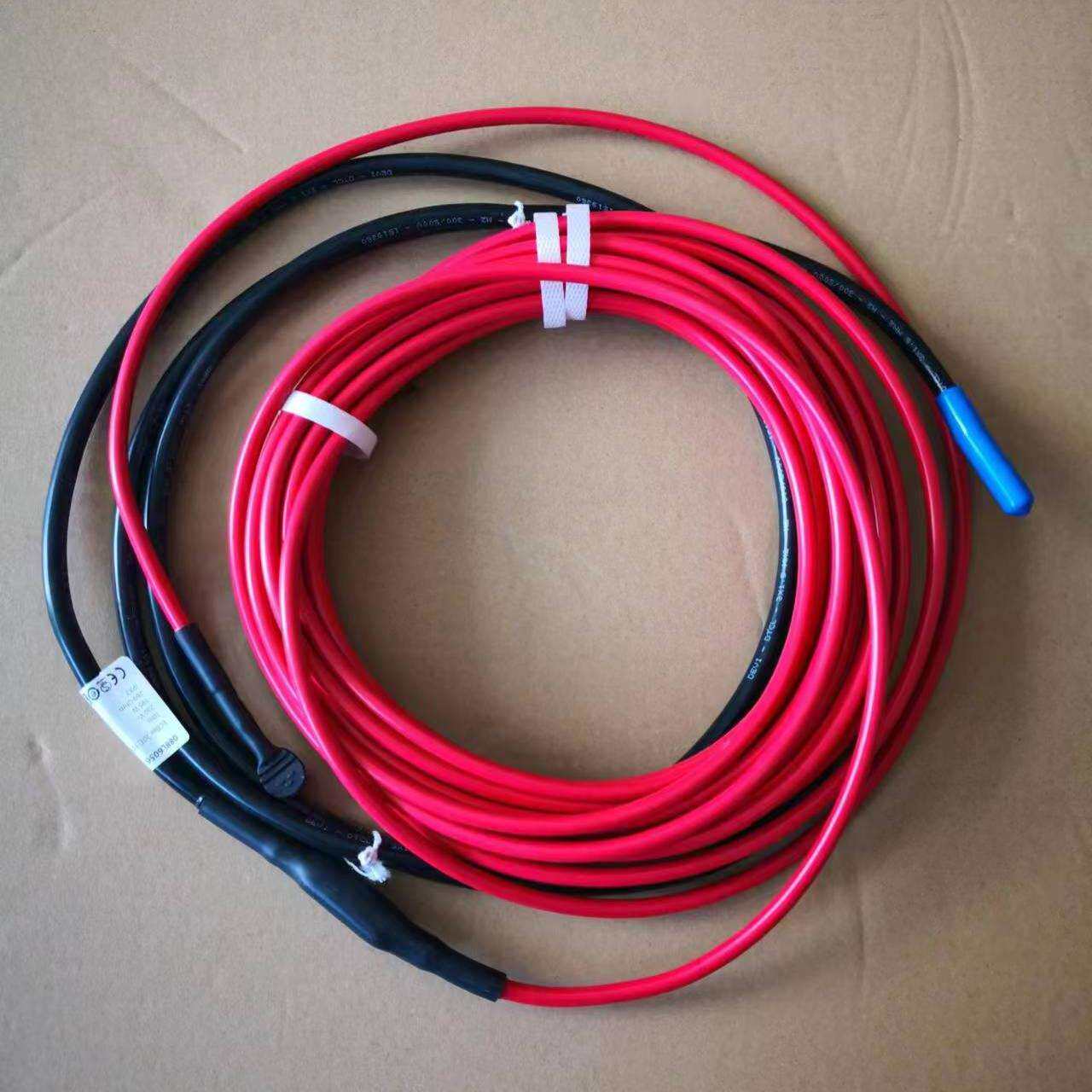 原装进口丹佛斯双导发热电缆Ecflex20T/18T电地暖冷库防冻电缆线