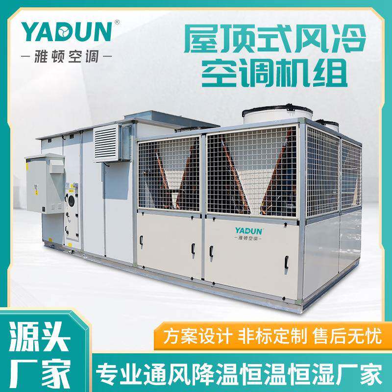 雅顿恒温恒湿医院无尘屋顶空调风冷直膨机组合式直膨净化空调机组