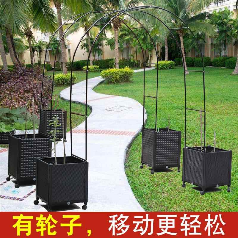 拱庭F9570173形爬藤子户外架萄拱门花葡卉花架植物攀爬花园院种植