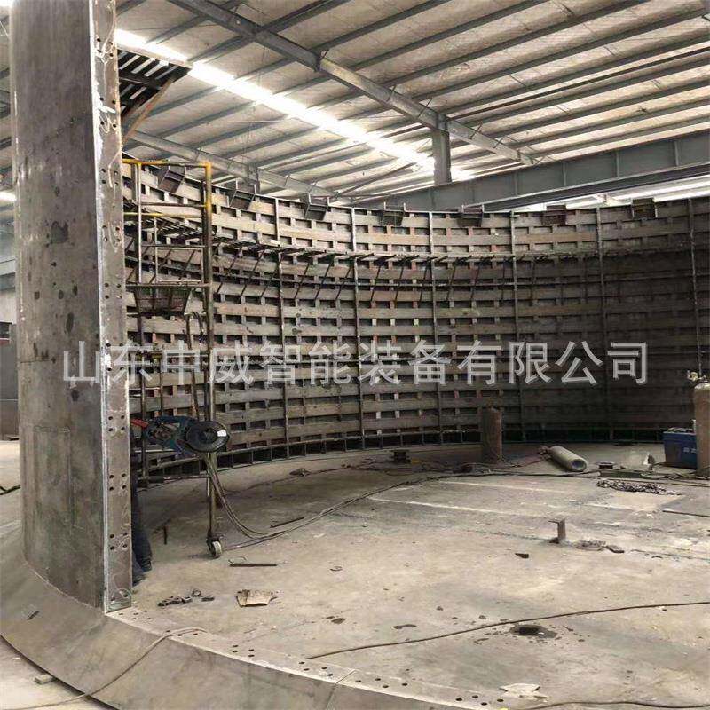 立井整体移动金属模板 4米整体式金属滑膜 竖井移动凿井金属模板