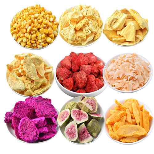 冻干脱水水果干草莓芒果榴莲椰子片无花果脆吃零食品