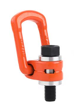 侧拉万向旋转吊环荷载0.3-.3T起重螺栓型吊装旋转式可万向起重