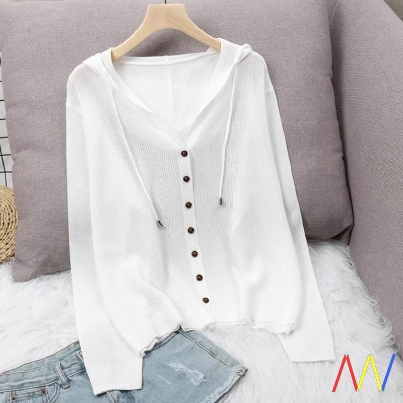 Ladies Sweater Cardigan Summer Thin Jacket For Women Coat