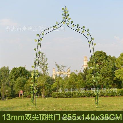 简易拱门花架 庭院爬藤花架 铁线莲葡萄欧月支架藤本植物攀爬花架