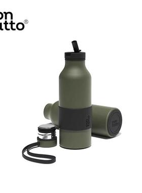 正品意大利contato携不锈钢保温杯士高档高颜值杯子t男生男便随行