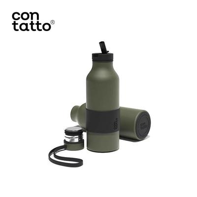 正品意大利contato携不锈钢保温杯士高档高颜值杯子t男生男便随行