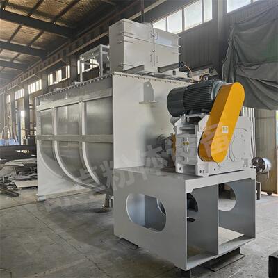 卧式WLD-30000L混料机 不锈钢化工行业生石灰 石膏螺带混合机