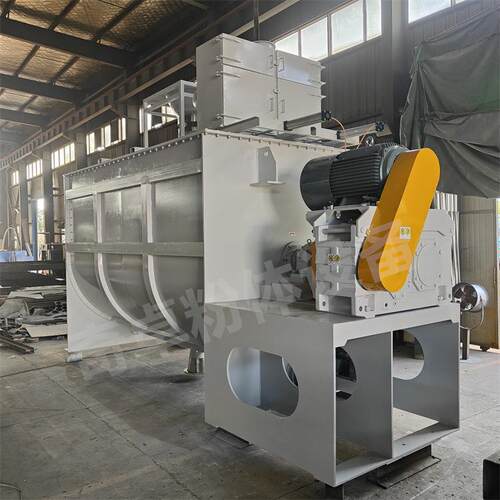 卧式WLD-30000L混料机 不锈钢化工行业生石灰 石膏螺带混合机