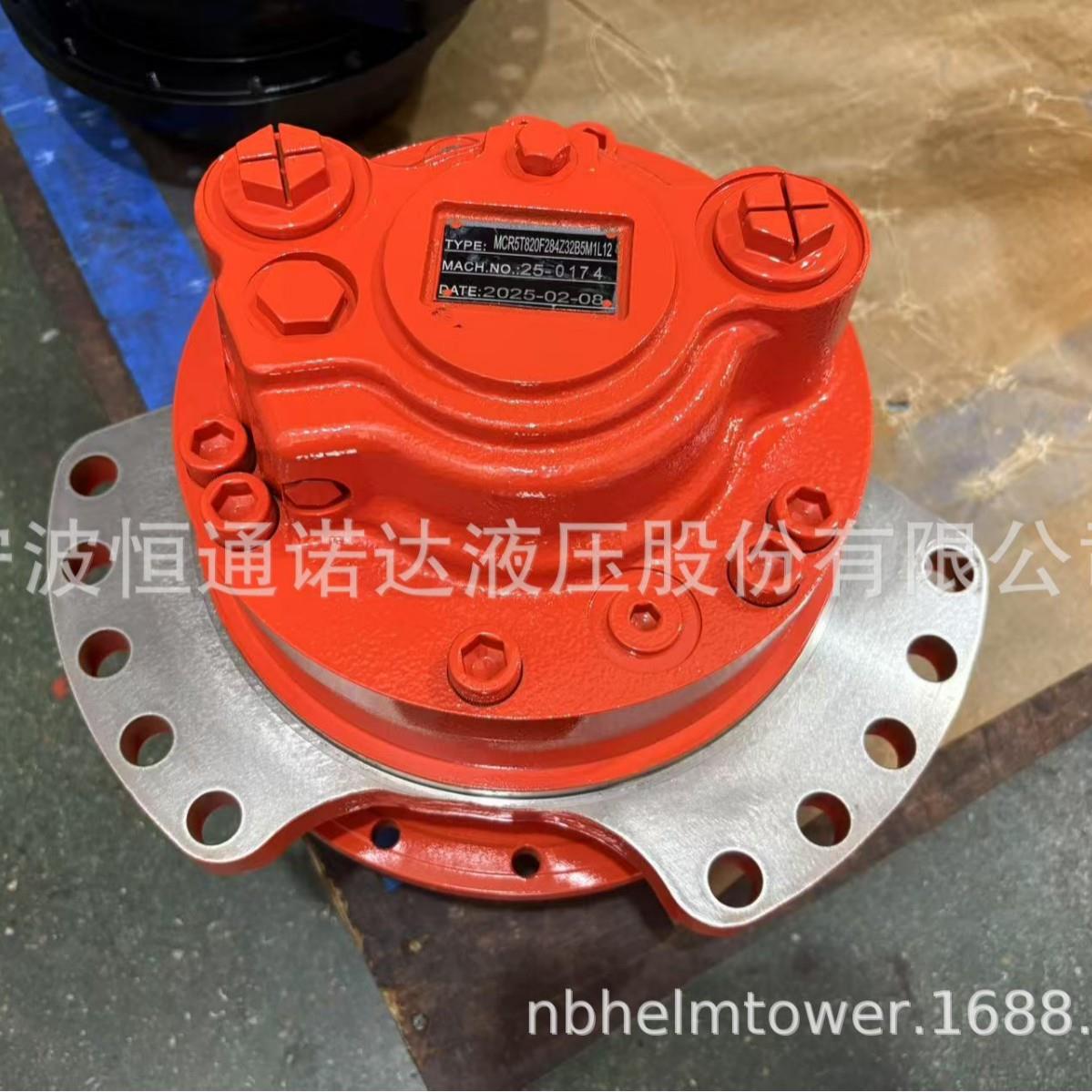 源头厂家 履带滑移行走马达 低速大扭矩径向柱塞马达 MCR5T系列 - 实物图