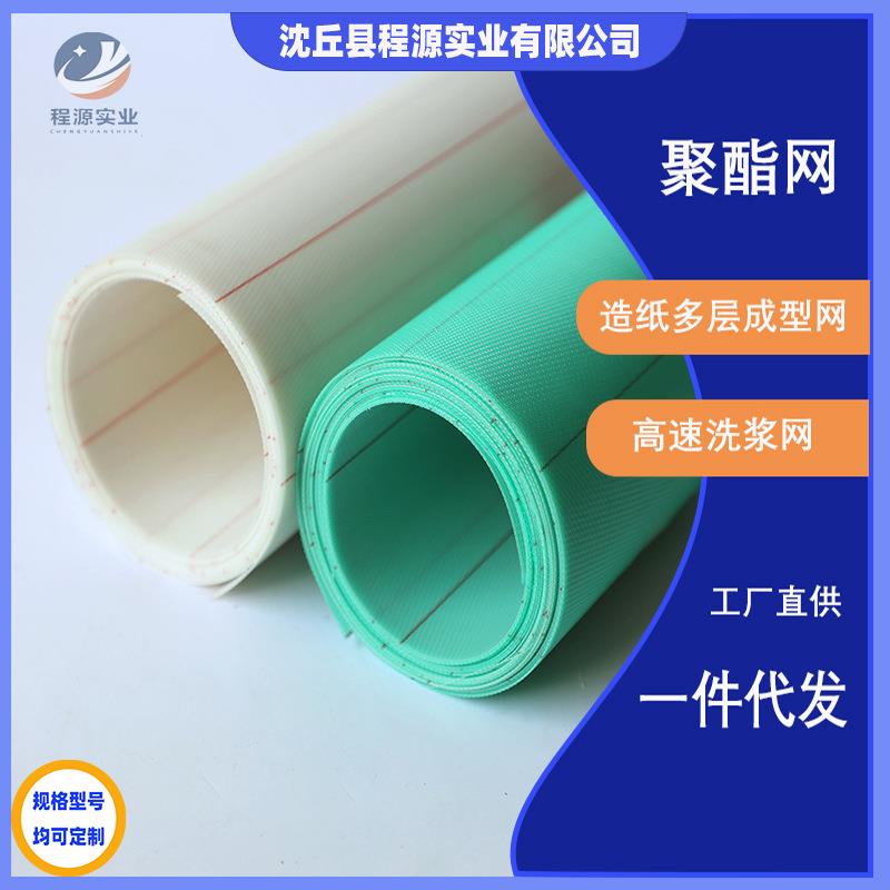 聚酯多层成型网造纸专用过虑传送带洗浆网文化纸干燥虑网源头厂家