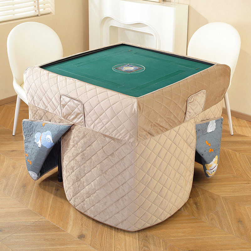 新款烤火罩套加厚电炉罩长方形茶几电暖炉套定制取暖罩子棉套桌布