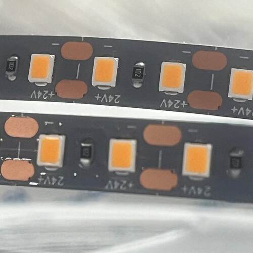 2灯1剪24V低压LED灯带流水灯条线性灯橱柜展柜自粘线形灯可调光