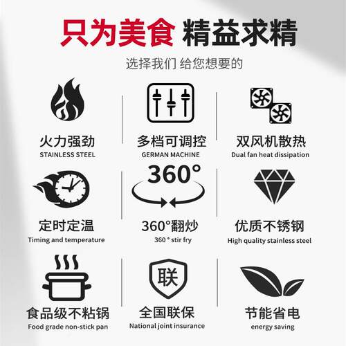 威旻炒菜机器人自动炒菜机商用多功能烹饪做饭滚筒全自动智能炒菜