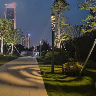 火炬庭院灯户外见描述照草明灯坪灯园景区园林防水公影景光观灯防