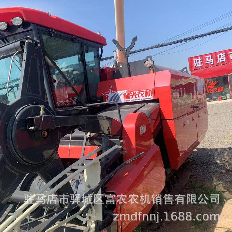 全新288履带收割机130马力去补直提水稻小麦油菜大豆收获
