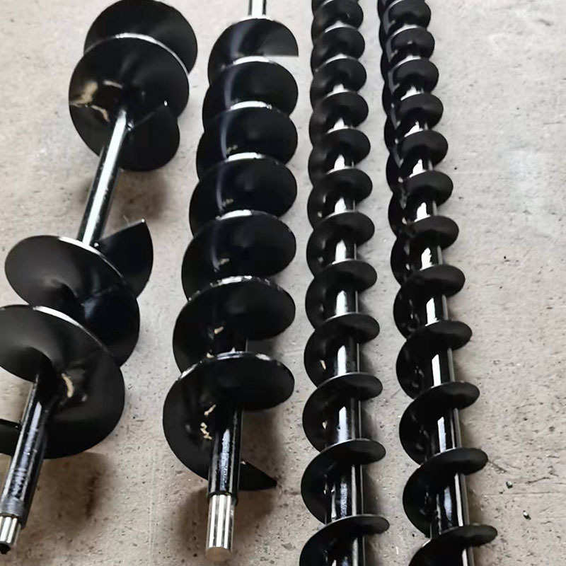 螺旋叶片绞龙输送机设备螺旋轴上料机提升机绞龙碳钢锰钢304