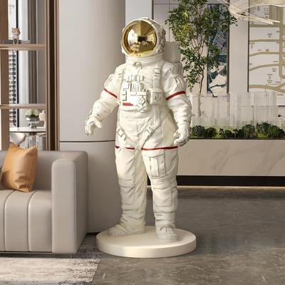 北欧宇航员客厅大型落地摆件电视柜玄关办公室太空人乔迁新居软装