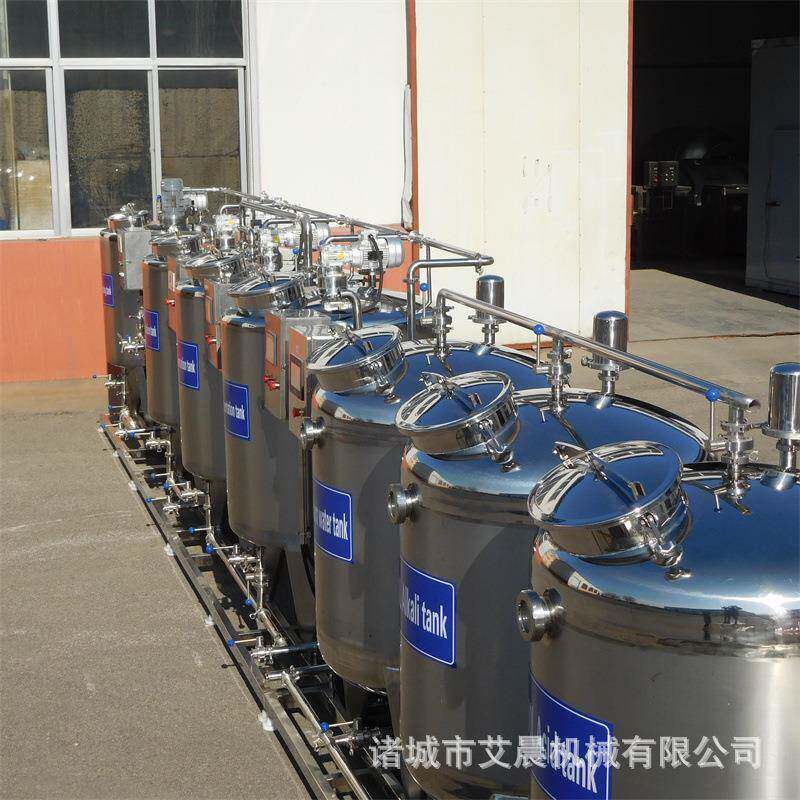 牛奶灭菌罐鲜奶低温杀菌罐全套牛奶生产线设备双罐牛奶杀菌机