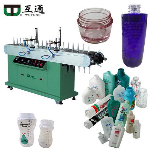 火焰表面处理机印前烧火装置半自動絲網印刷機塑料玻璃印刷机