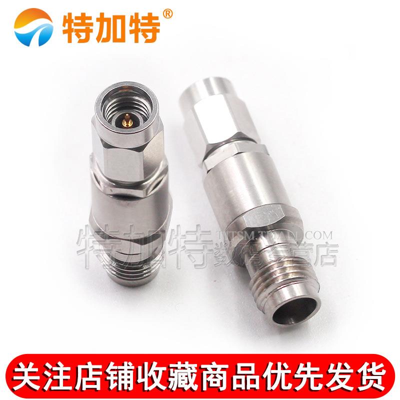 毫米波转接器 SSMA/2.4-JKG SSMA公转2.4MM母 高频转接头DC-40G