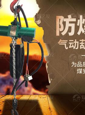 煤矿 化工 船舶用气动葫芦小巧便携 型号HQ3防过载保护
