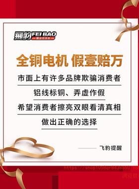 飞豹铜气泵默认项空2压机空充气压缩机气无静音20V380V木工喷漆冲