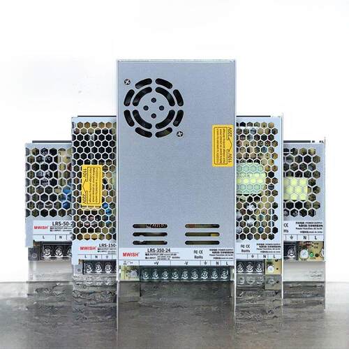 明威Lrs-350W开关电源24V变压器220至12V直流50/100/150/200W48V