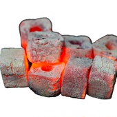 椰壳炭乌榄碳橄榄核碳烧水炭煮茶风炉炭 潮州功夫茶炉碳