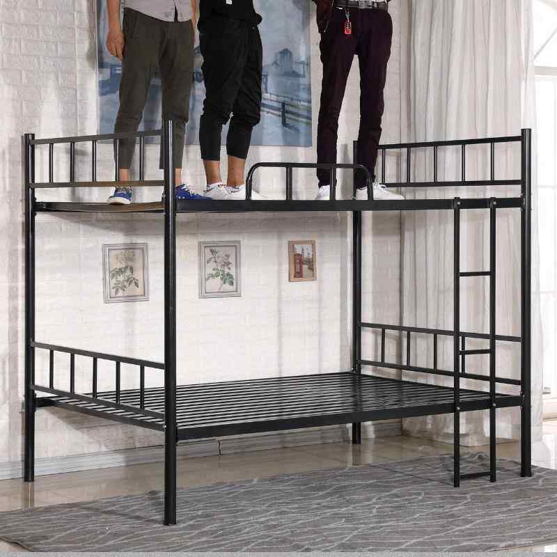 铁床上下铺铁床上下铺员宿舍床1工.2米加厚床1架.子5米双人见详情