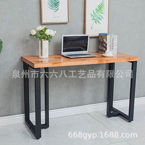 厂家直销桌腿支架 铁艺实木桌脚办公桌架餐台桌脚支架铁艺桌架