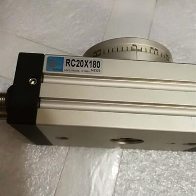 A029*CHANTO90度180度回转气缸RC20X180 旋转摆动气缸气动摆台正