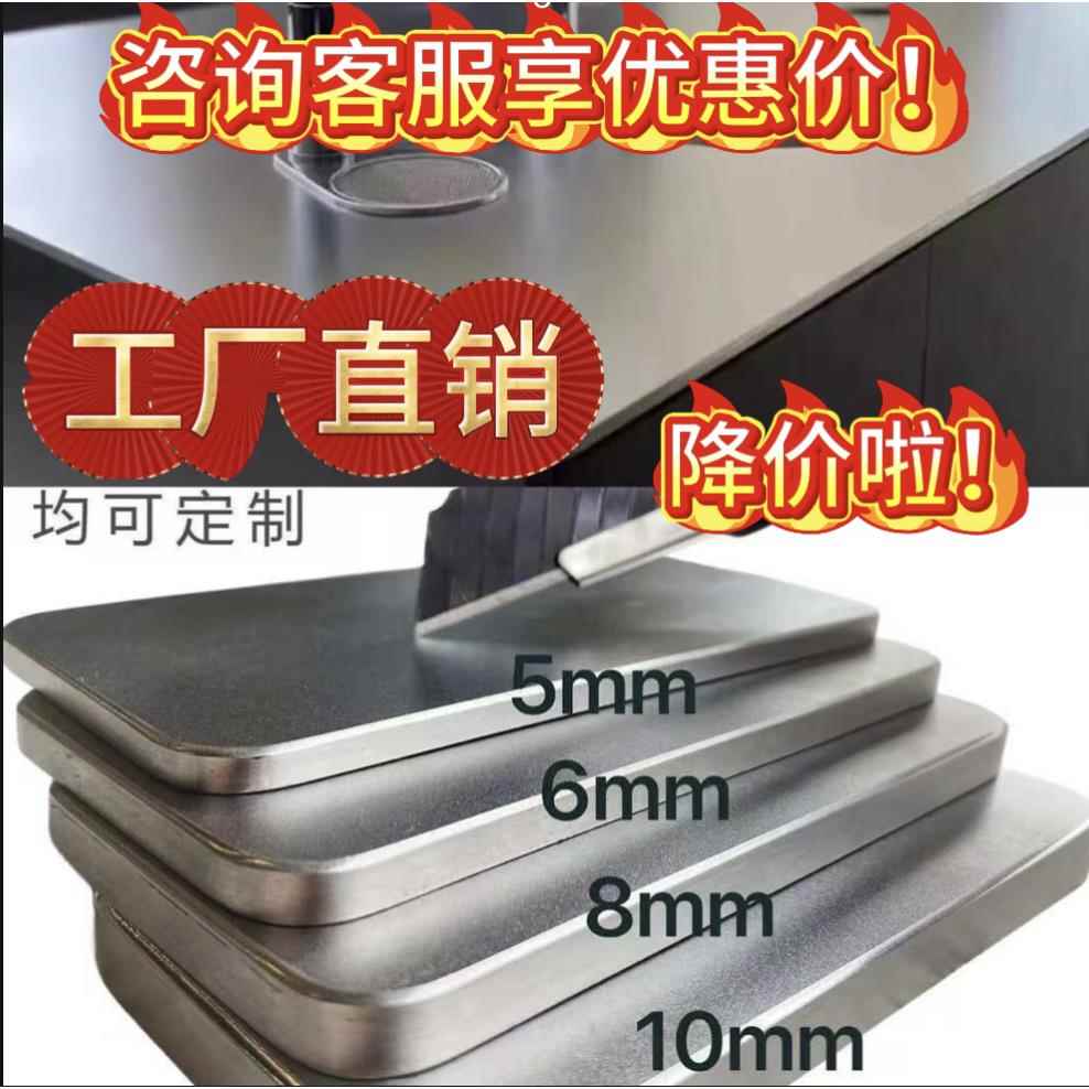 304不锈钢实心厨房台面一体水槽桌面防刮花，岛台操作台岛台定制