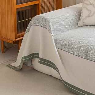 沙发巾防滑套罩 用2猫025年新款 通防抓雪尼沙发盖布HY 25080四尔季