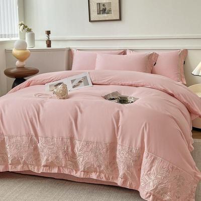 240支A类抗菌婴儿级全棉长绒棉四件套纯棉高档适裸睡床单被套床笠