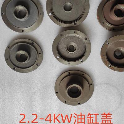 QY油浸潜水泵上轴承座机械整体密封油封铸铁油缸上门头上盖上端盖