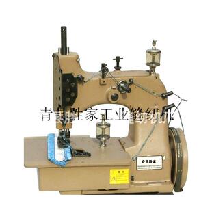 吨袋包边毯机地网缝工中设备缝纫机厚料锁755业集装 袋缝渔边机