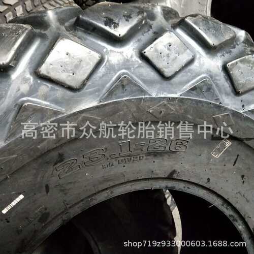 现货供应 23.1-26 人字加密花纹R-1S 压路机轮胎工程机械轮胎