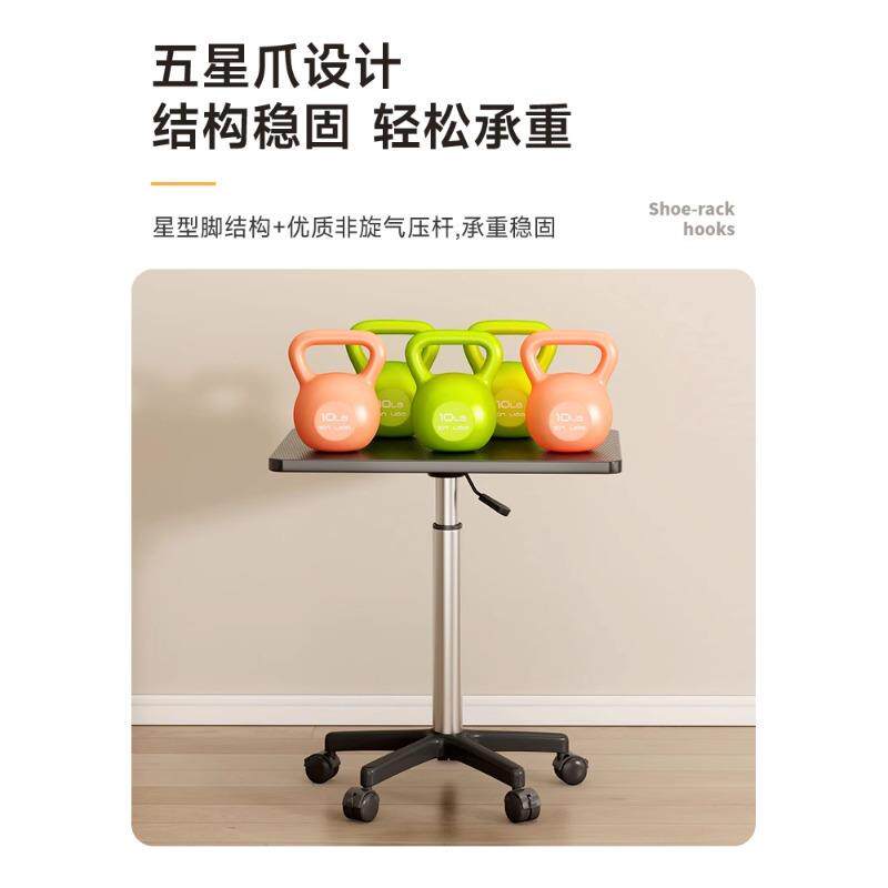 可移动床边桌卧室家用升降电脑升降电脑桌小型简易床子小作桌子工