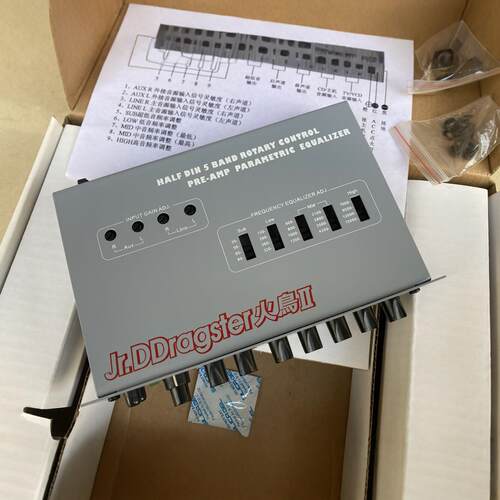 汽车音频均衡器数字交叉前置放大器均衡器调谐音频信号处理器
