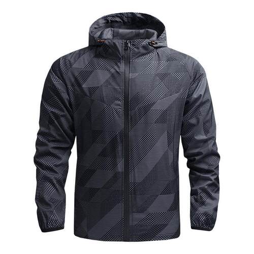 Men's mountaineering jacket, thin windproof jacket,