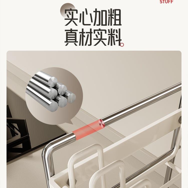 厨房碗架沥水架置物架家用碗柜台面多功能放碗盘碗筷子碗碟收纳架